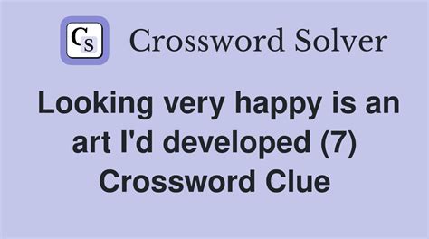 very happy crossword clue|Clue: Very happy